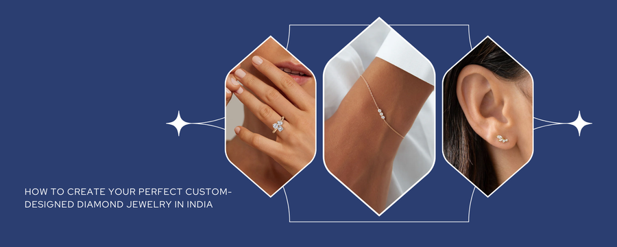 Custom jewelry creation in India to choose.